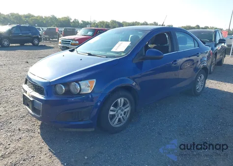 2013 Chevrolet Sonic Lt Auto z USA, uszkodzony, nr VIN 1G1JC5SG7D4123868